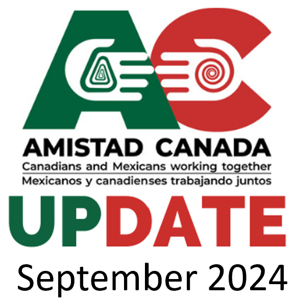 Amistad Canada UPDATE- September 2024